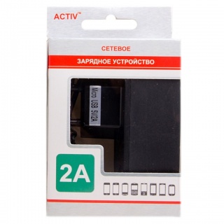 ЗУ сетевое Activ mini USB (2000 mA)

