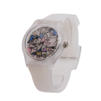 Часы наручные - JX024 (белый) с силиконовым ремешком