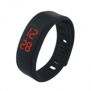 Часы наручные LED Watch Sport (черный)

