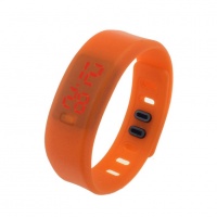 Часы наручные LED Watch Sport (оранжевый)

