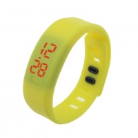 Часы наручные LED Watch Sport (желтый)

