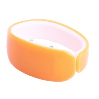 Часы наручные LED Watch пластиковый браслет (оранжевый)

