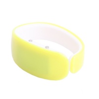 Часы наручные LED Watch пластиковый браслет (желтый)

