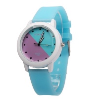 Часы наручные Vikec 636 силиконовым ремешком (небесно-голубой)

