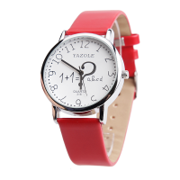 Часы наручные Yazole 316 (красный) (copy)