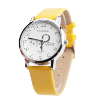 Часы наручные Yazole 316 (желтый) (copy)

