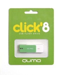 Флэш накопитель USB 8 Гб Qumo Click (мятный)

