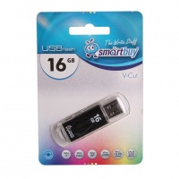 Флэш накопитель USB 16 Гб Smart Buy V-Cut (черный)

