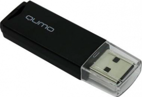 Флэш накопитель USB 32 Гб Qumo Tropic (черный)

