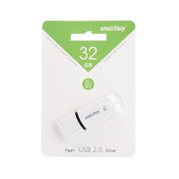 Флэш накопитель USB 32 Гб Smart Buy Paean (белый)

