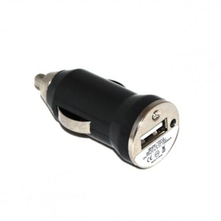 Автомобильный адаптер - АЗУ-USB для Apple iPhone 3 1000 mA (черный)

