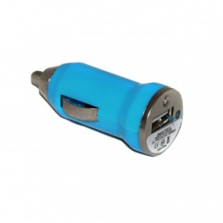 Автомобильный адаптер - АЗУ-USB для Apple iPhone 3 1000 mA (пурпурный)

