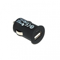 Автомобильный адаптер - АЗУ-USB для Apple iPhone 4 1000 mA (черный)

