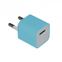 Сетевой адаптер - СЗУ-USB для Apple iPhone 3 1500 mA (синий)

