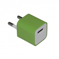 Сетевой адаптер - СЗУ-USB для Apple iPhone 3 1500 mA (зеленый)

