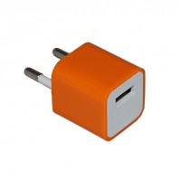 Сетевой адаптер - СЗУ-USB для Apple iPhone 3 1500 mA (оранжевый)

