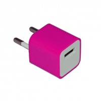 Сетевой адаптер - СЗУ-USB для Apple iPhone 3 1500 mA (пурпурный)

