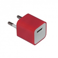 Сетевой адаптер - СЗУ-USB для Apple iPhone 3 1500 mA (красный)

